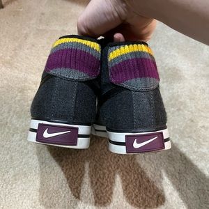 Nike Black/Gray/Yellow/Purple Sweet Classic High Top Sneakers (416173-017)